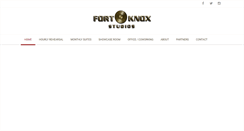 Desktop Screenshot of fortknoxstudios.com